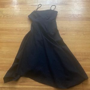 Asos Asymmetrical Midi Dress With Pockets!